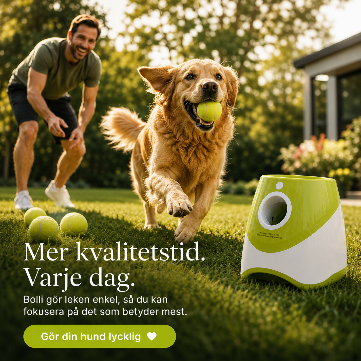 BOLLI - Automatisk Bollkastare